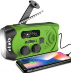 Schnäppchen: Efluky Kurbelradio mit 2000 mAh Akku